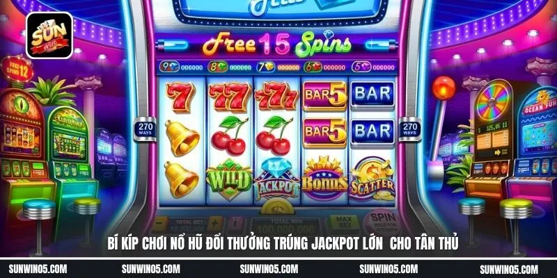 Bí kíp chơi nổ hũ đổi thưởng trúng Jackpot lớn cho tân thủ