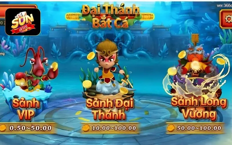 Đại Thánh Bắn Cá đa dạng sảnh chơi từ cơ bản để cao thủ Đại Thánh Bắn Cá đa dạng sảnh chơi từ cơ bản để cao thủ